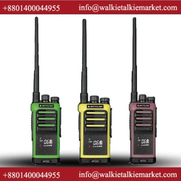 Motolink MT 203 SBR Walkie Talkie
