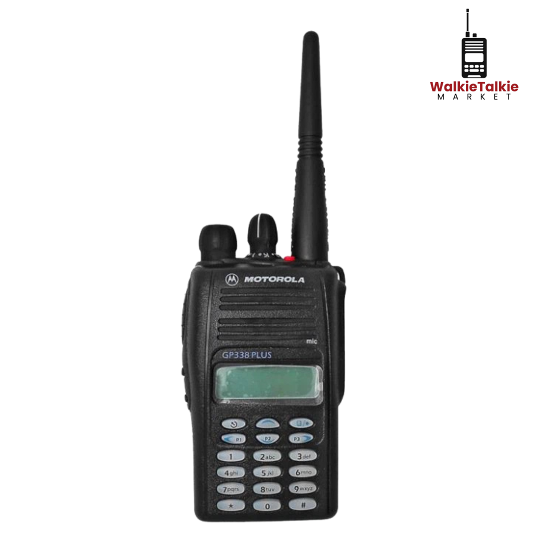 MOTOROLA GP 338 Plus UHF/VHF Handheld Two-Way Radio